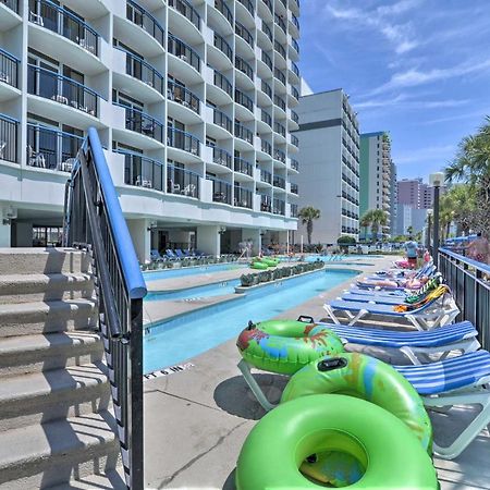 Airy Oceanfront Myrtle Beach Condo With Balcony Dış mekan fotoğraf