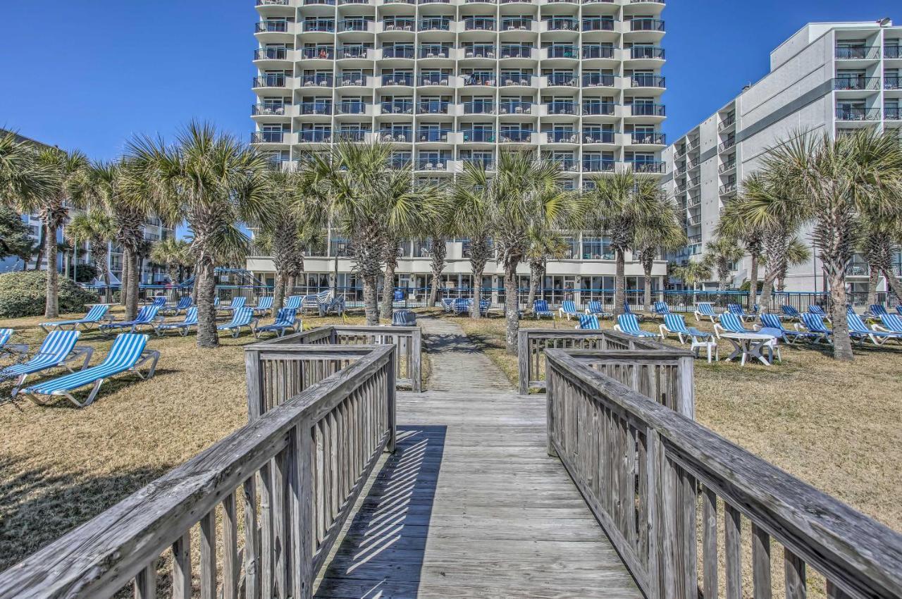 Airy Oceanfront Myrtle Beach Condo With Balcony Dış mekan fotoğraf