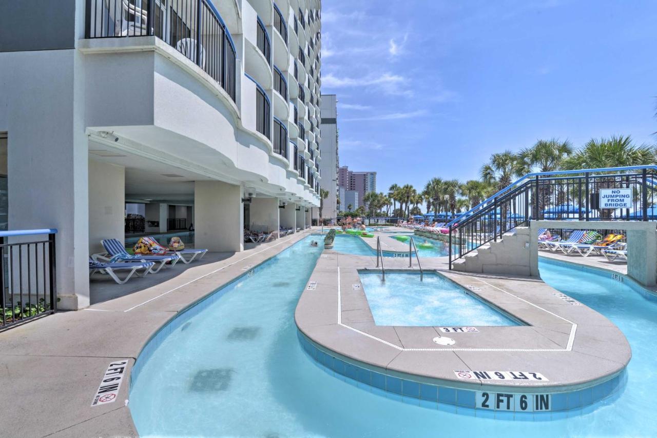 Airy Oceanfront Myrtle Beach Condo With Balcony Dış mekan fotoğraf