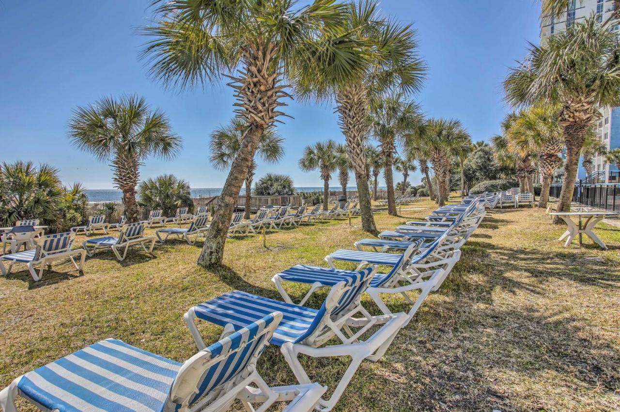 Airy Oceanfront Myrtle Beach Condo With Balcony Dış mekan fotoğraf