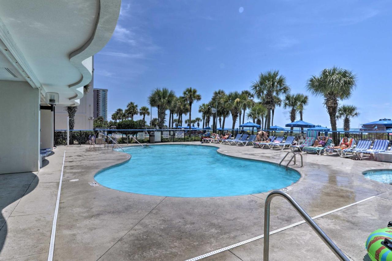 Airy Oceanfront Myrtle Beach Condo With Balcony Dış mekan fotoğraf