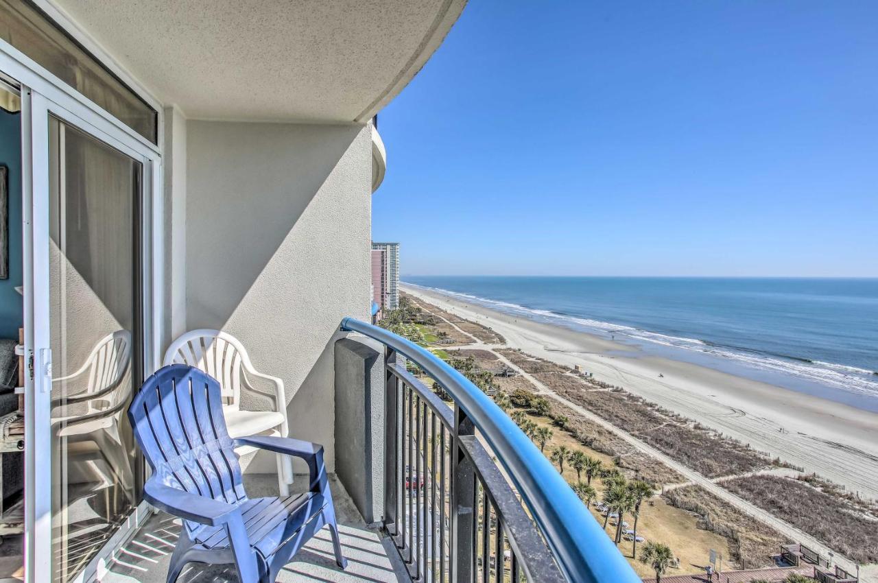 Airy Oceanfront Myrtle Beach Condo With Balcony Dış mekan fotoğraf