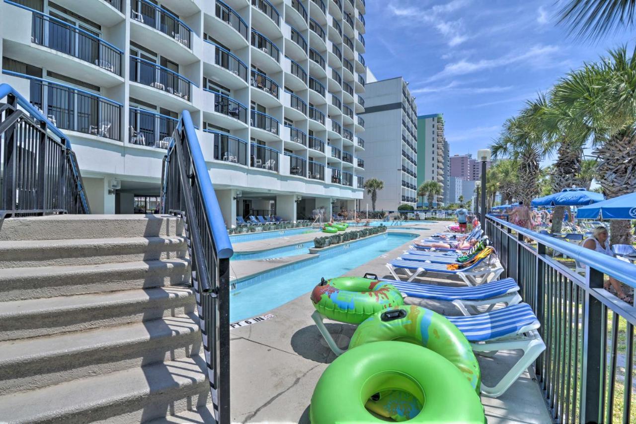 Airy Oceanfront Myrtle Beach Condo With Balcony Dış mekan fotoğraf